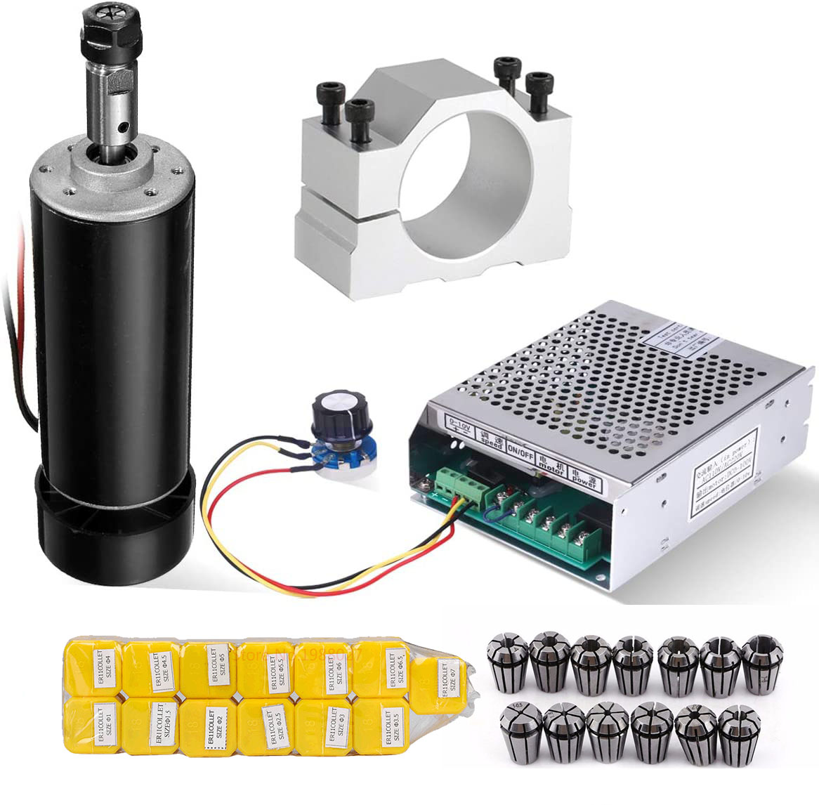 Power Supply 500W - 0.5kw Air Cooled Spindle 500W Spindle