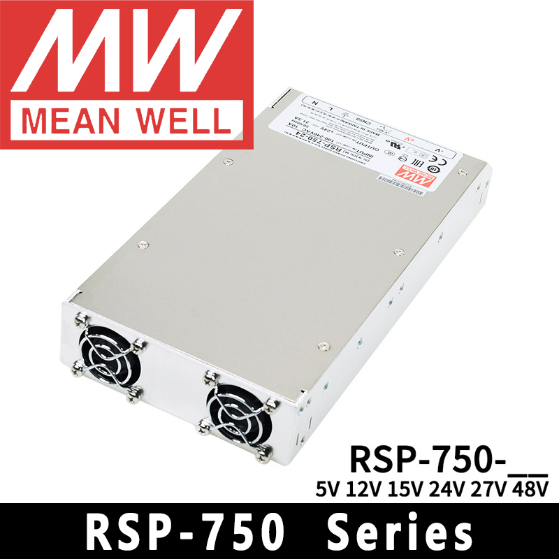 Mean Well RSP-750-5/12/15/24/2 - Power Supply 750W recension och pris