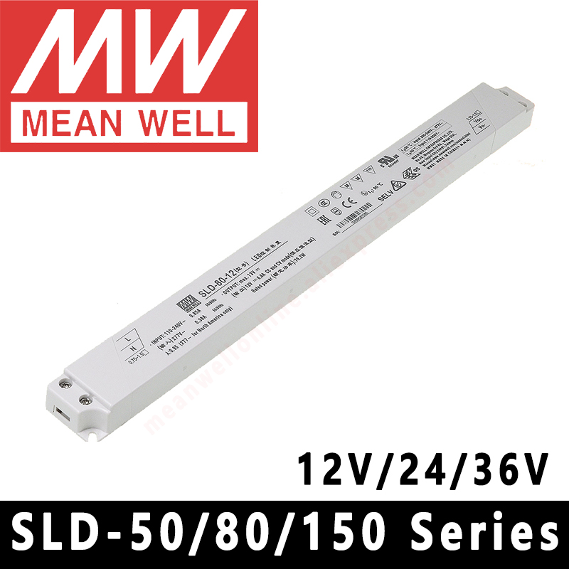 Mean Well SLD-50/80/150-12/24/ - Smps Power Supply recension och pris