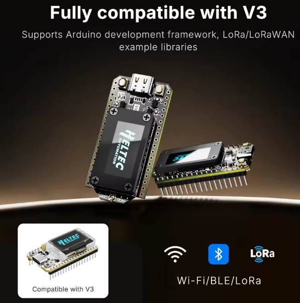 Heltec WiFi LoRa 32 V4 R8 V4.3 - Modular Power Supply recension och pris