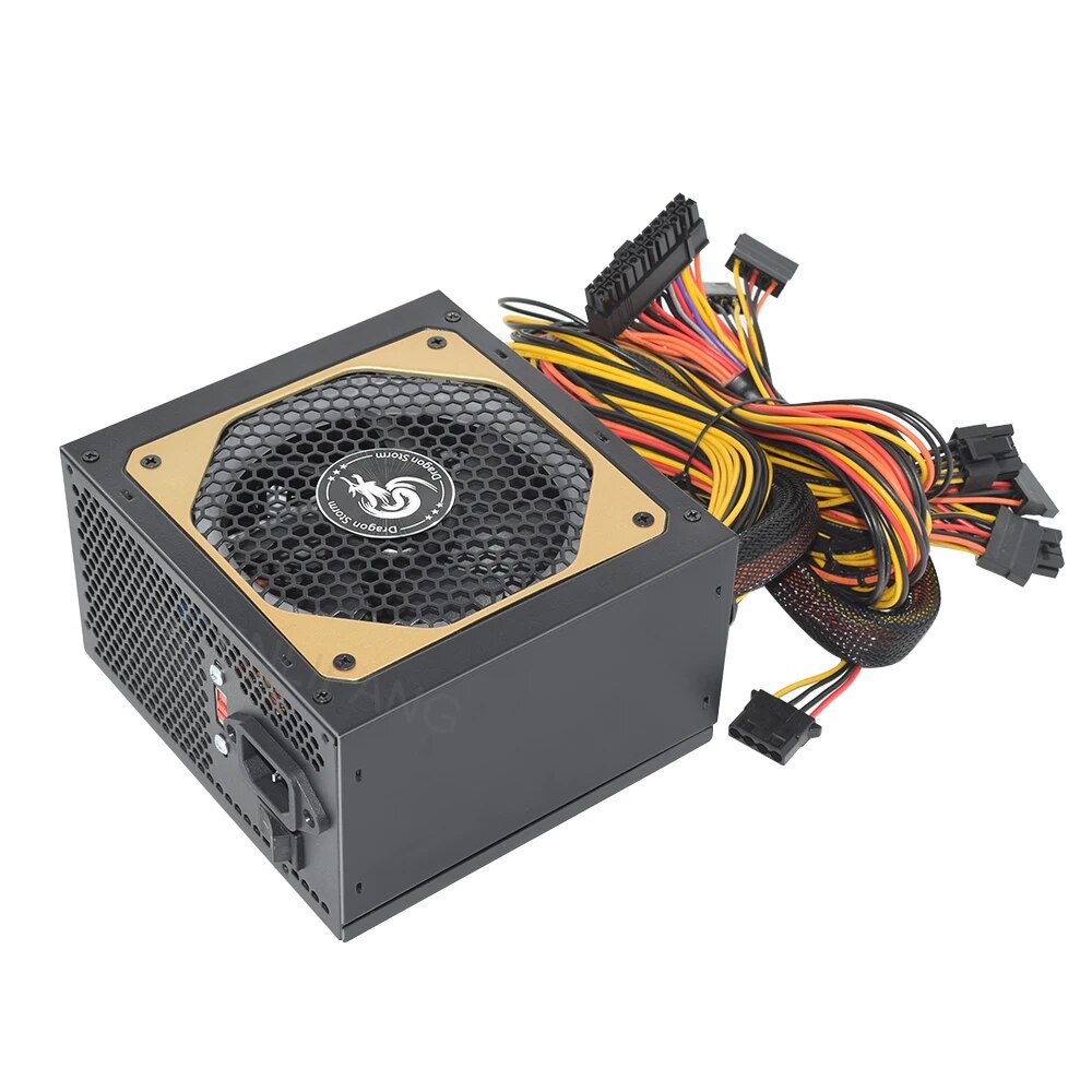 ATX 400W 600W 110-230V RGB 12V - Power Supply 650W recension och pris