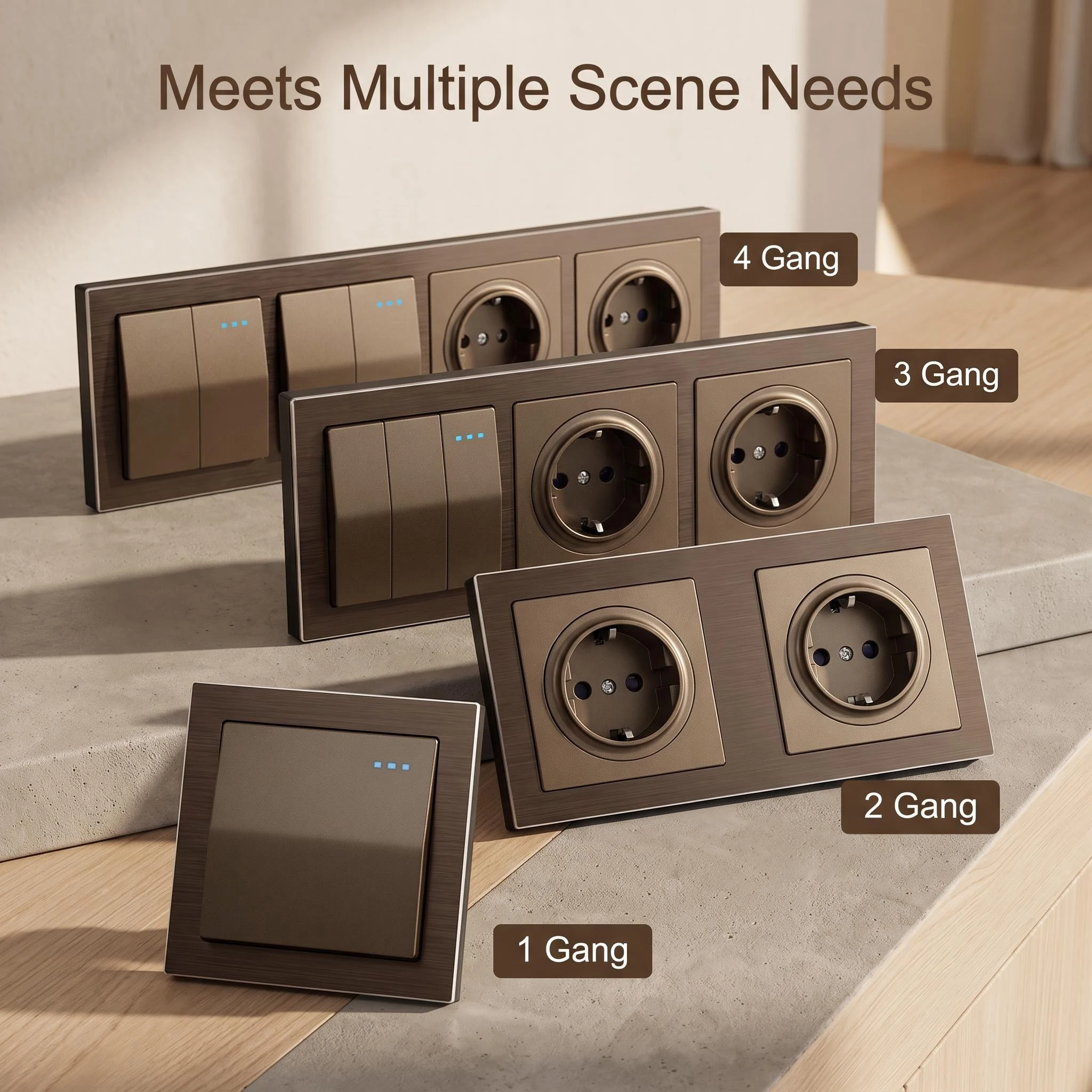 Retro Wall Light Switch Matte  - Open Frame Power Supply recension och pris