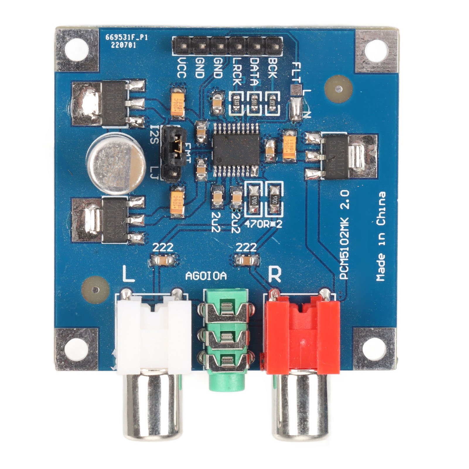 DAC Decoder Board I2S Input 32 - Modular Power Supply recension och pris