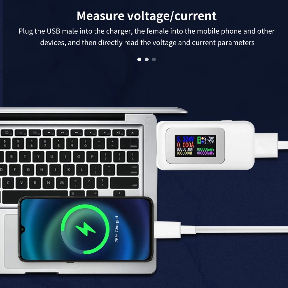 10 in 1 USB Tester DC Digital  - Power Supply Tester recension och pris