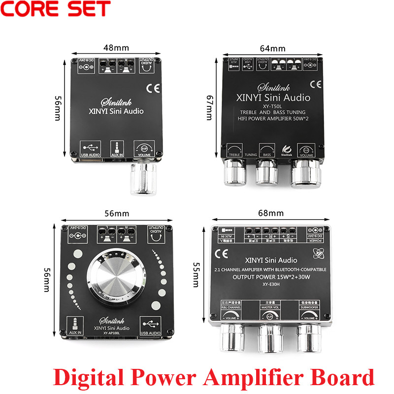 Stereo Digital Power Amplifier - Modular Power Supply recension och pris