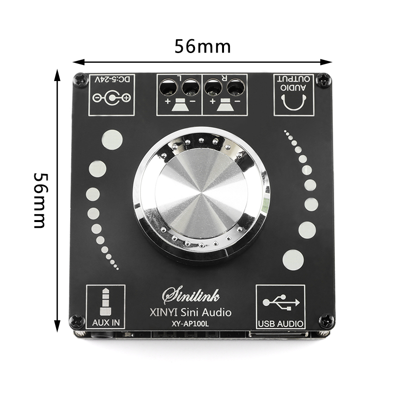 Stereo Digital Power Amplifier - Modular Power Supply recension och pris
